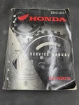 Nos Honda ARX1200N2/T2 2003-2007 Genuine Factory Service Manual. Fixed Price $35.99.