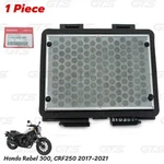 Fits Honda Rebel 300 500 CRF250 2017 21 Air Intake Cleaner Filter Assembly. Fixed Price $34.26.