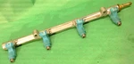 Kawasaki Fuel Rail With Injectors 24 Stx Lx Oem 49033-3707 32144-3706. Fixed Price $50.00.