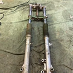 2012 Kawasaki Klx 140 Front Forks Complete Tubes Clamps Small Wheel, MSC2EB. Fixed Price $249.45.