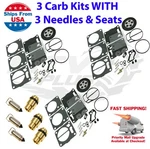 Yamaha 1999-2004 Suv 1200 Triple Carburetor Rebuild Kit W/ Needles & Seats. Fixed Price $94.95.