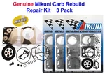 Genuine Mikuni Triple Carburetor Rebuild Yamaha 1100 Wave Raider Venture. Fixed Price $239.95.