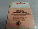 Mariner Carburetor Needle Valve .099" Hi-flo Mikuni 6306. Fixed Price $24.99.