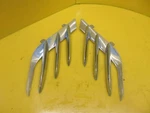 Oem 08 Sea-doo Seadoo Rxt 255 Left And Right Side Chrome Vent Grille Trim Set. Fixed Price $47.49.