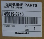 Kawasaki Oem 1992-1999 Fuel Filter 49019-3710. Fixed Price $80.81.