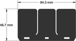Moto Tassinari 3P873R-L VFORCE3 Replacement Petals. Fixed Price $73.45.