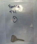 Yamaha Key Blank 521 / 90890-55915-00 Nos (O8B-2-7). Fixed Price $9.99.