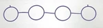 Wsm Yamaha 1800 Intake Manifold Gasket '08-'10 008-685, 6S5-13645-00-00. Fixed Price $88.70.