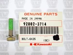 Kawasaki Nos New 92002-3714 Bolt 6X25 Jl Js Jt JB650 JF650 JH1200. Fixed Price $9.99.