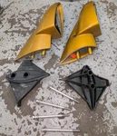 Rxt Gold Wing Side Rear View Mirrors Lh Housing Rh Sea-doo Gtx 06. Fixed Price $69.99.