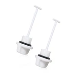 2X White Plastic Drain Plug With Seal For Kawasaki 1100 Stx Models. Fixed Price $11.56.
