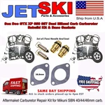 Sea Doo Gtx Xp 650 657 Dual Mikuni Carburetor Rebuild Kit & Base Gaskets'. Fixed Price $72.53.