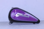 Harley-davidson Fxsts Softail Springer Left Fuel Tank Gas Evo Purple 61426-97. Fixed Price $395.00.