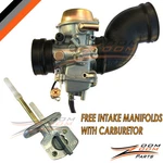 1998-2001 Yamaha Grizzly YFM600 Carburetor Intake Manifolds Fuel Petcock New. Fixed Price $137.95.