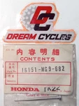 Nos Honda GL1200 A/i/l 1985 Jet Needle 16151-MG9-682 New Oem Factory Part. Fixed Price $12.98.