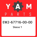EW2-67716-00-00 Yamaha Sleeve EW2677160000, New Genuine Oem Part. Fixed Price $19.92.