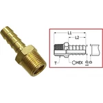 Spi Sports Parts Inc 1/4 Pipe To Hose Barb Fitt MR-07305-1. Fixed Price $20.78.