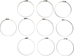 Norma Stainless Steel Hose Clamps 4-3/4 To 5-1/2 Inch 10 Pack W3-120-140. Fixed Price $55.43.