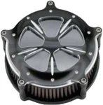 Harddrive Commodore Air Cleaner Kit - Black Contrast Cut Motorcycle 120457. Fixed Price $306.86.