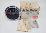 Vintage Autometer Tachometer Model 734-1 Chrome Bezel Glass Lens New Box Wow. Fixed Price $75.00.