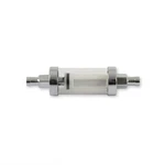 Mr. Gasket 9747 Clearview Inline Fuel Filter - 5/16 Inch. Fixed Price $10.68.