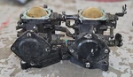 Yamaha Wave Raider Venture Twin Dual Carbs Carburetors Rail. Fixed Price $299.99.