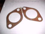 White Truck Bus Nos Exhaust Manifold Port Gasket Set. Fixed Price $27.75.