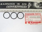 Kawasaki Multiple Model Fit Nos Oem 19.5X1.5 O-ring 92055-055 Pack Of 3 Jh. Fixed Price $9.95.