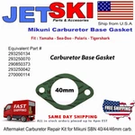 97-3203 Sea-doo 580-800 Carburetor Gasket 40MM Replaces 270000114,293250134. Fixed Price $10.49.