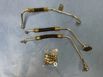 Honda Aquatrax Oem Turbo Oil Line Set Banjo F12X R12X, 15510 15520 15530-HW1-730. Fixed Price $380.00.