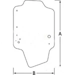 Fits Case New Holland Skid Steer Door Glass Part Number 84344565 / 84415734. Fixed Price $244.99.