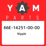 66E-14251-00-00 Yamaha Nipple 66E142510000, New Genuine Oem Part. Fixed Price $17.84.