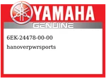 Yamaha Oem Part 6EK-24478-00-00 Joint. Fixed Price $16.50.