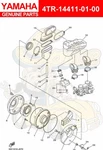Yamaha Case, Air Cleaner 4TR-14411-01-00 Oem New. Fixed Price $56.99.
