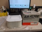 Nos Oem Yamaha Air Cleaner Element 1983-1993 XYZ12 XYZ13 26H-14451-00. Fixed Price $39.99.