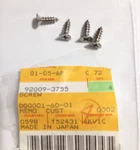 Kawasaki JB650, JL650, JH1100 Screw 4X14 Nos 92009-3755 Qty. (L-5097). Fixed Price $10.50.