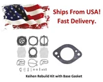 Keihin Carb Rebuild Kit With Base Gasket 11060-3716 For Kawasaki 550 650 750 Ss. Fixed Price $8.60.