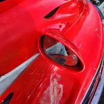 1999-2005 Kawasaki Ultra 150 130 Di Red Right Hand Side Rear View Mirror Hood. Fixed Price $145.00.