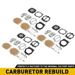3X For Polaris 700 Keihin Dual Carburetor Rebuild Kit Slh Slth Virage. Fixed Price $34.19.