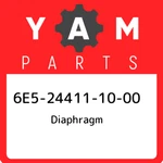 6E5-24411-10-00 Yamaha Diaphragm 6E5244111000, New Genuine Oem Part. Fixed Price $38.30.