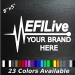 3X Custom Efi Live Decal Your Business Name Tuner Fuel Injection Racing Turbo. Fixed Price $13.75.