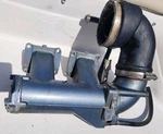 Yamaha Wave Runner Oem Exhaust Manifold W/ Boot J650C. Fixed Price $49.99.