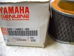 Nos Oem Yamaha Intake Air Cleaner 1978-1981 XS1100 2H7-14451-00. Fixed Price $33.99.