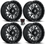 Fuel Triton Utv Wheels Black 16" Can-am Maverick X3. Fixed Price $1144.00.
