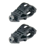 2PCS 45 Degree Offset 1" Flashlight Picatinny Laser Mount. Fixed Price $12.99.