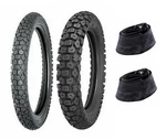 New Shinko 2.75-19 & 3.00-17 244 Series Tire Tube Set For 82-01 Kawasaki KE100. Fixed Price $180.67.