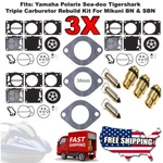 Polaris Mikuni Carburetor Rebuild Kit-needle/seat Base Gasket Sl 650 750. Fixed Price $139.00.