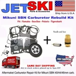 Seadoo Mikuni Carb Rebuild Kit Base Gasket And Needle Seat 587 Gts 92-96. Fixed Price $43.49.