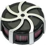 Harddrive Kruel Air Cleaner Kit Black Contrast Cut 120451. Fixed Price $293.82.