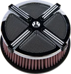 Harddrive X-force Air Cleaner Kit Chrome/black Intake/carb/fuel System. Fixed Price $204.95.